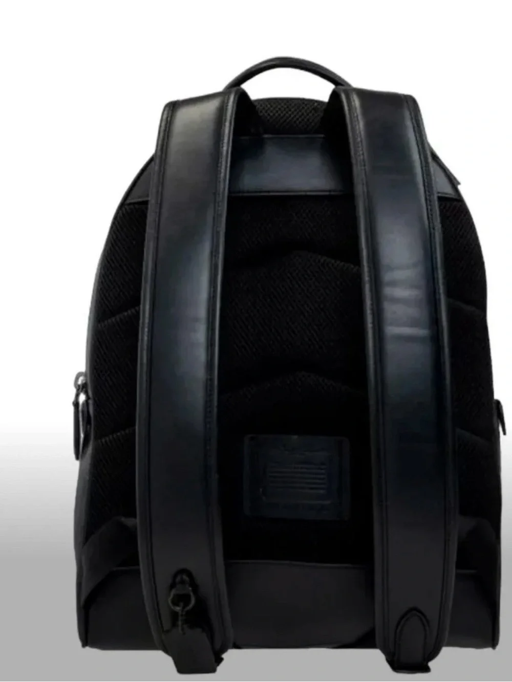 Coach Men's Signature Canvas Backpack in Black/Grey